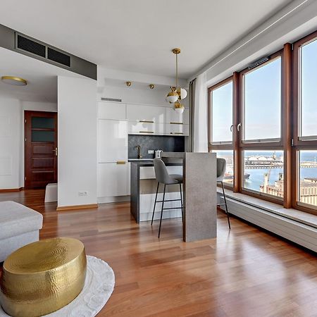Appartamento Sea Towers Gdynia Esterno foto