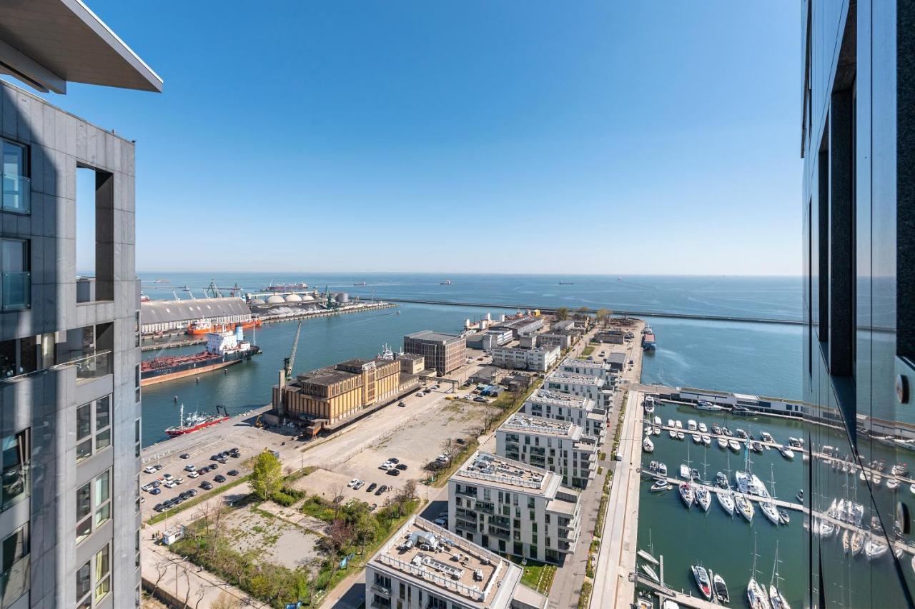 Appartamento Sea Towers Gdynia Esterno foto