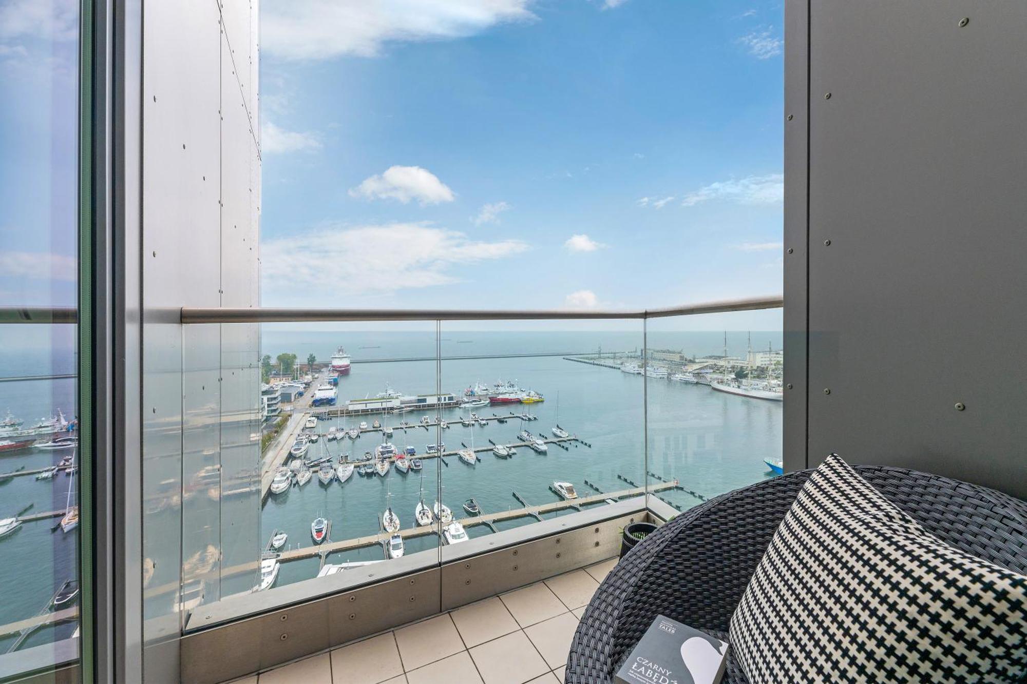 Appartamento Sea Towers Gdynia Esterno foto