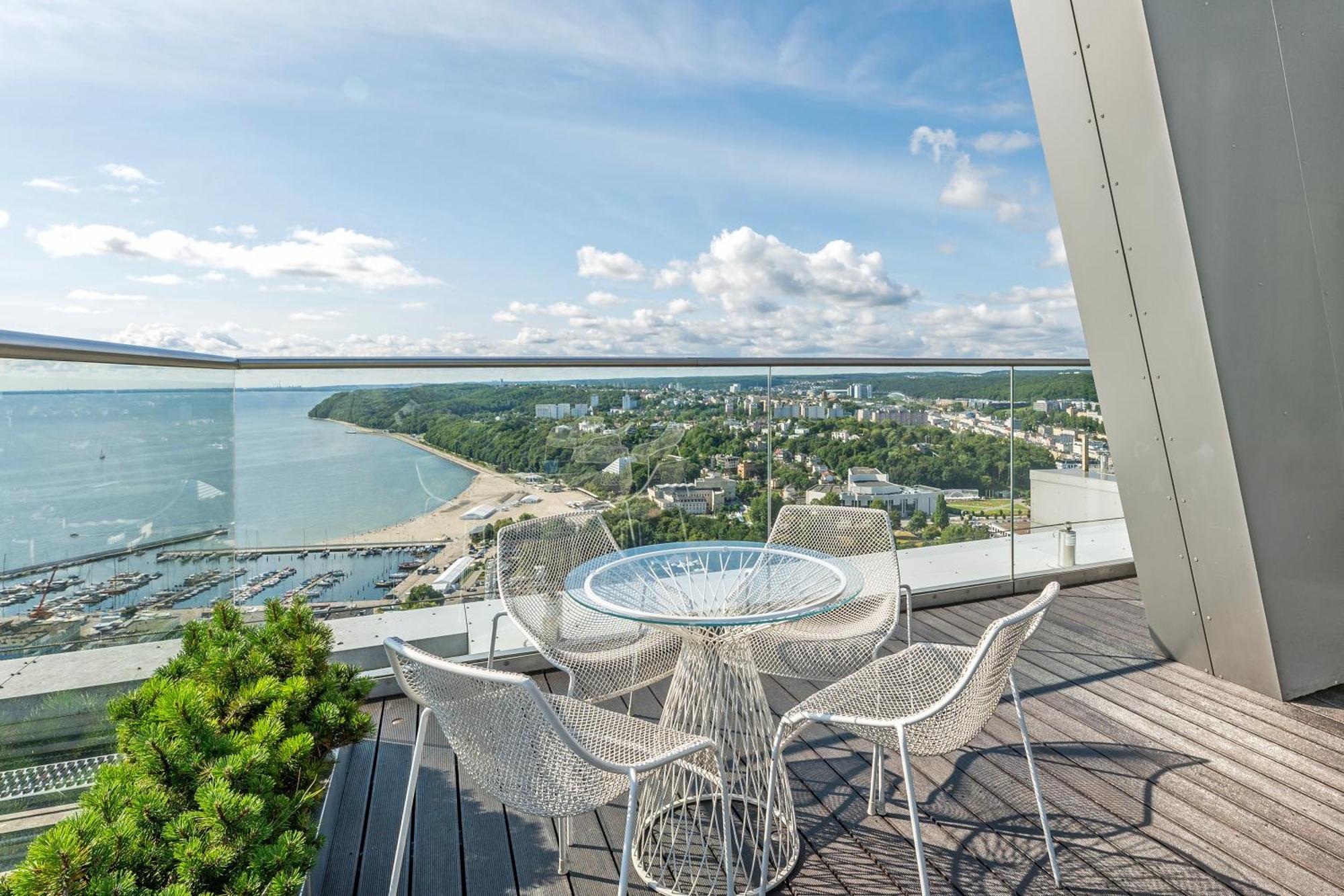 Appartamento Sea Towers Gdynia Esterno foto