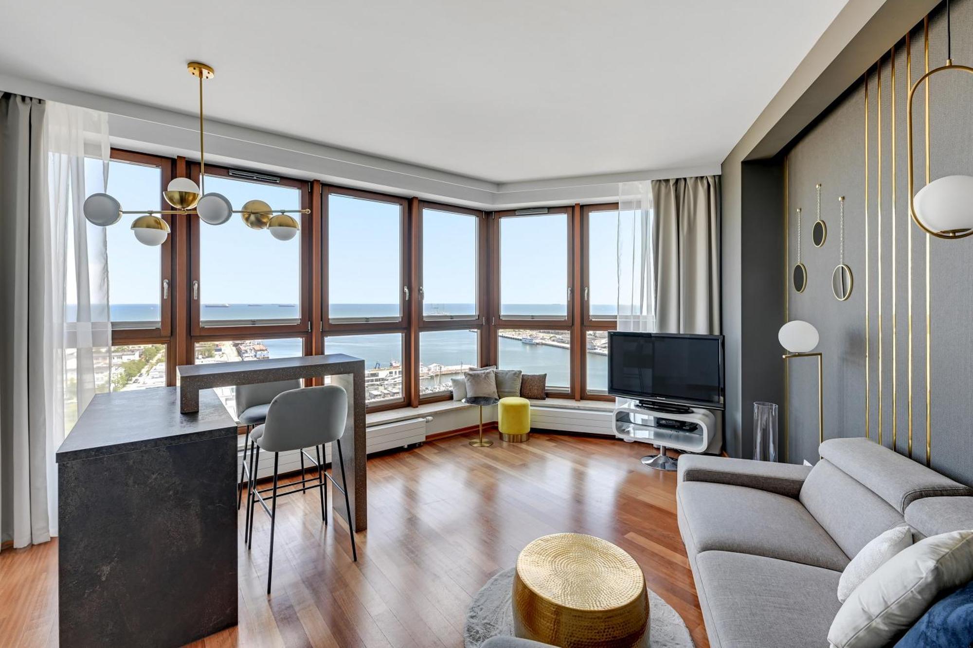Appartamento Sea Towers Gdynia Esterno foto